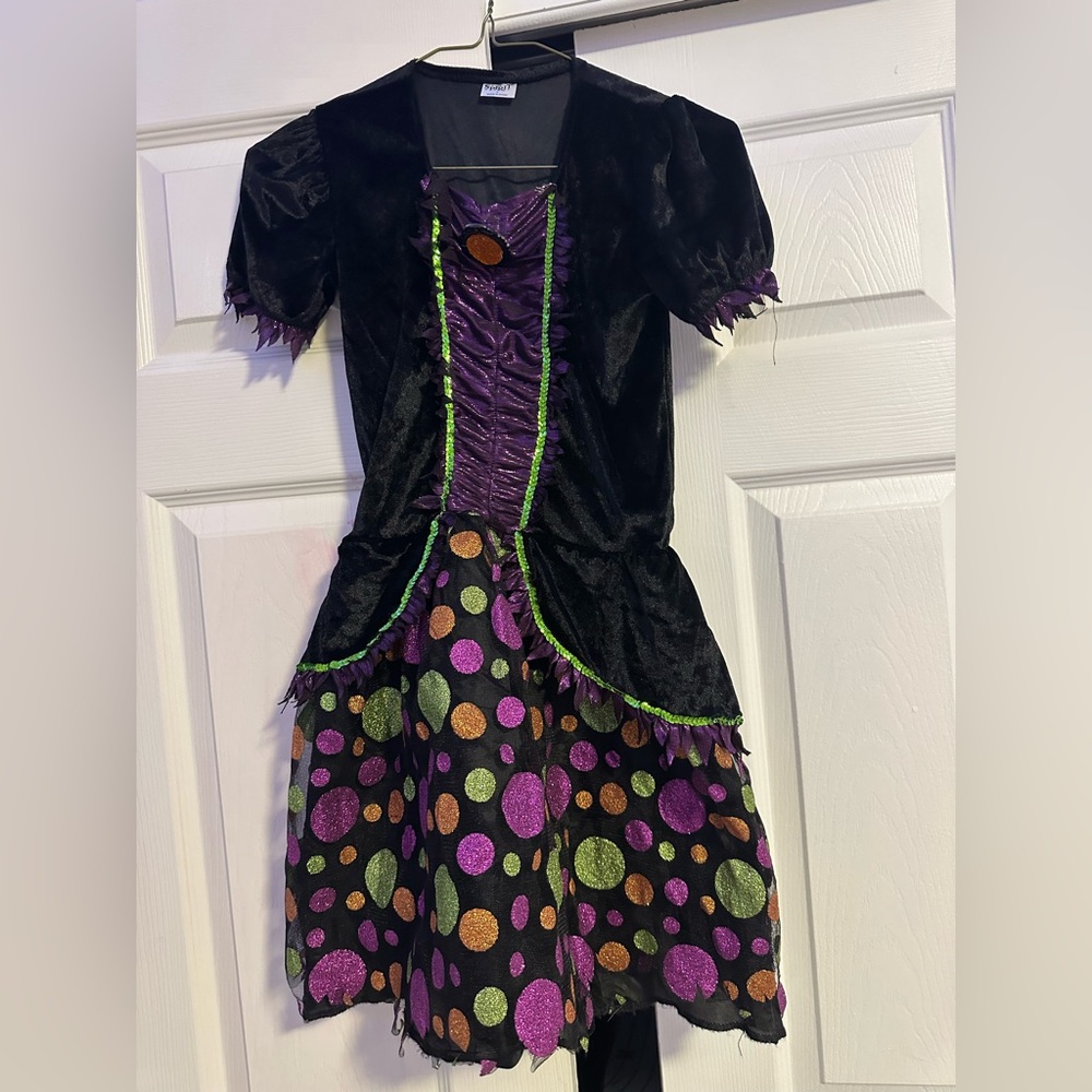 Spirit Whimsical Witch Costume for big girl 12-14 L